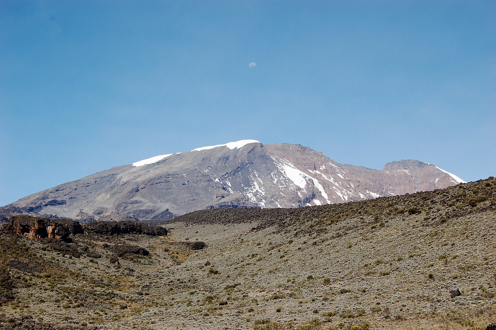 mountain climbing in Africa